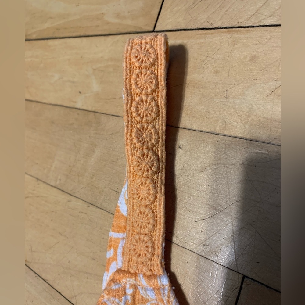 Ricki's Orange Floral Women's tank Top - Picture 4 of 8